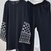 Verve Women's Muslim Clothing Abaya Embroidered Top With Wide-Leg Pants Two-Piece Set_ecoleips.com