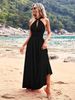 European And American Hot-Selling Multi-Way Wear Multi-Strap Cross-Back Sexy Elegant Long Gown Dress_ecoleips.com