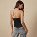 Voya Women's Pure Desire Style Spicy Girl Sexy Off Shoulder Bow Strapless Tank Top, Women's Western-style Age Reducing Sleeveless Top_ecoleips.com