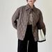 girl Girl Jiangnan Same Style 2025 New White Duck Autumn Winter Shirt-style Loose Down Jacket For Women Lightweight Coat_ecoleips.com
