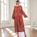 2025 Muslim Women's Clothing Spring Summer New Lace Embroidered Set Cardigan Robe_ecoleips.com