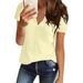 Aria Basics Aria Basics European And American Plus Size Women's Clothing 2025 Spring/Summer New V-neck Mid-length Loose Casual_ecoleips.com