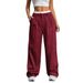 Casual Women's High Waist Straight Leg Trousers Autumn/Winter Japanese Korean Style Commuting Long Suit Pants_ecoleips.com