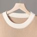 K Small Niche Design, Fashionable And Stylish Color Blocking Splicing Set, Fashionable Knitted Suit With Stylish And Stylish Style_ecoleips.com