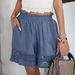Women's Clothing Summer New Women's Casual Lace Shorts_ecoleips.com