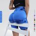 Women's Clothing Seamless Tie-Dye Style High Waist Quick-Dry Fitness Pants Peach Hip Yoga Tight Shorts_ecoleips.com