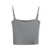 Slightly Drunk Fairy Lace Patchwork Backless Camisole For Women, Spring Vintage Slim Fit Short Cropped Top_ecoleips.com