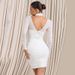 Women's Sexy Off Shoulder Halter Long Sleeve Backless Bodycon Midi Dress – Fall Party Gown 2026_ecoleips.com
