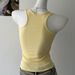 2025 Summer New American Style Letter Print Sleeveless For Women, Slim Fit Racerback Tank Top With Chest Pads_ecoleips.com