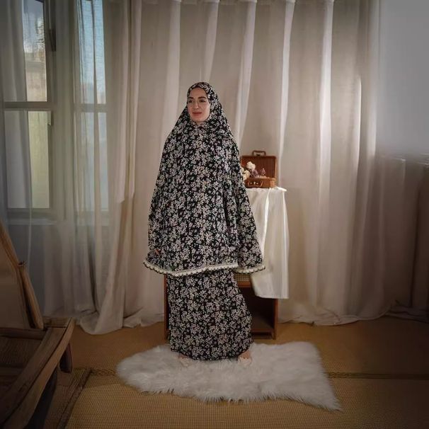 Plus Size Suit Muslim Women's Worship Clothes_ecoleips.com