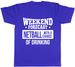 Women's T-Shirts Weekend Forecast Netball With A Chance Of Drinking Mens Womens Ladies T-Shirt_ecoleips.com