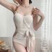 European-style Bikini Sexy And Pure Desire Women's One-piece High-end Fashion Swimwear Sexy Hot Spring Resort Beach Swimwear_ecoleips.com