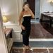 2026 Spring/Summer New Cross-Border European American Women's Fashion Elegant Black And White Patchwork Sexy Slim-Fit_ecoleips.com