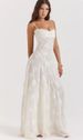 Aria Basics Aria Basics European And American Style 2024 Summer New Cross-Border Women's Fashion Off-Shoulder Elegant Evening Dress_ecoleips.com