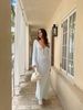 Beach Cover Up Dress - Long Crochet Knit Lace Kimono With Hollow Out Design, Boho Swimwear Coverup For Women, Summer Vacation & Pool Party_ecoleips.com