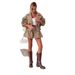 Men's Casual Workwear Jacket - Slim Fit Short Trench Coat With Notched Lapel (Khaki/Army Green) Fashion Trends_ecoleips.com