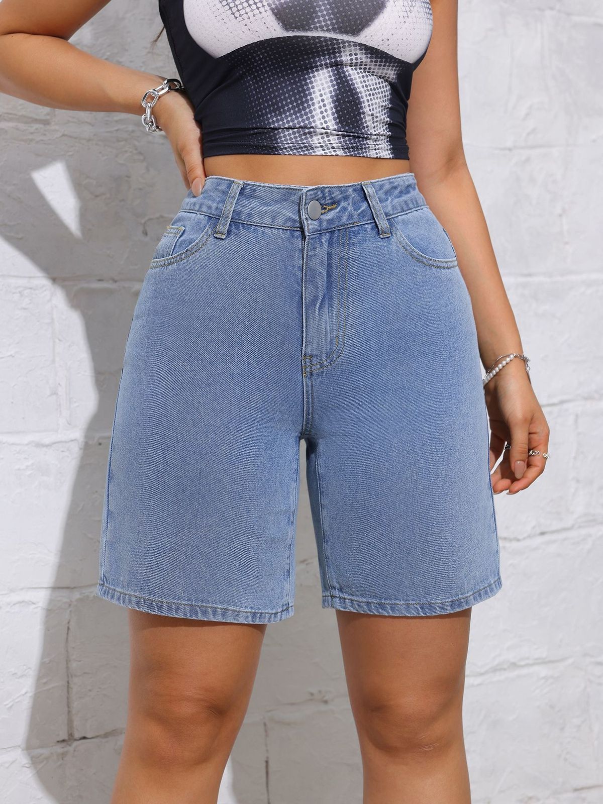 Women's Plus Size Wide Leg Jeans – Summer Loose Fit Comfort & Stylish Straight Leg Design_ecoleips.com