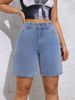 Women's Plus Size Wide Leg Jeans – Summer Loose Fit Comfort & Stylish Straight Leg Design_ecoleips.com