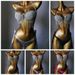 Women’s Clothing Nightclub Clothes Steel Support Hard Cup Bikini Diamond Swimsuit Diamond Tassel Bikini Sewn Diamond Bikini_ecoleips.com