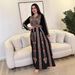 Middle Eastern Ethnic Element Dress_ecoleips.com