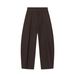 Women's Clothing Women's Balloon Pleated Casual Pants Style Spring High-Waisted A-Line Ruffle Elegant Spring_ecoleips.com