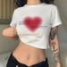 Cross-border Wholesale European And American Women's Clothing, New Trendy Short Tight-fitting Letter Print T-shirts,_ecoleips.com