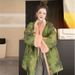 girl 2025 Autumn Winter New Ethnic Style Coat Fashionable Printed Light Trendy Versatile Top Cotton Jacket_ecoleips.com
