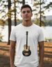Women's T-Shirts Tshirt Muscle Freaks Guitar Landscape Acoustic Style_ecoleips.com