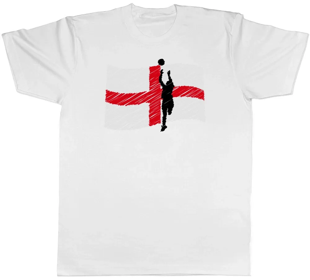 Women's T-Shirts England Netball Mens T-Shirt England Netball Mens T-Shirt_ecoleips.com