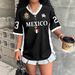 Women's V-Neck Short-Sleeve T-Shirt – Lightweight Breathable Quick-Dry Top With Digital Print (Multiple Colors, S-5XL)_ecoleips.com