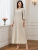 Muslim Dress Women Elegant Muslim Abaya Dress For Women – Modest Loose Fit Party Wear With Dubai & Türkiye Style_ecoleips.com