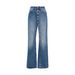 Women's Retro Washed High Street Denim Jeans Single-Breasted Straight Leg Wide Leg Pants Casual Fashion Office Lady Style_ecoleips.com