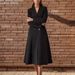 New Woolen Coat Women's Knee Thickened Large Size Lapel Super Long Slim Jacket_ecoleips.com