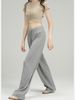 K Yoga Pants Straight-leg Fitness Workout Pants Lazy Relaxed Fit Loose Outerwear Casual Trousers_ecoleips.com
