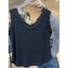 Lace Camisole Women, New Spring/summer/autumn Style, Plus Size, Loose Fit, Tummy-covering, Suitable For Outerwear Or As_ecoleips.com