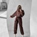 Women's New Fashion Sports And Leisure Sweater Set_ecoleips.com