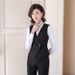 Women's Professional Slim Fit Skirt Set Elegant Fashionable Business Formal Suit For Spring New 2020 Interview XN993_ecoleips.com