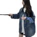 2026 New Denim Women, Spring And Thin Coat, Extremely Attractive Short Jacket For Early Autumn Casual Wear_ecoleips.com