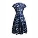 Women's Clothing Summer Style Round Neck Long Dress With Pocket Short Sleeved Printed Casual Elegant Fashion_ecoleips.com