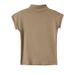 Early Autumn Semi-turtleneck Front Shoulder Short-sleeved T-shirt For Women's High-end Slim-fitting And Thin Bottoming Shirt_ecoleips.com