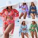 Stylish Women's Bikini Set - Sexy Swimwear 3-Piece With Comfortable Fit, Quick-Dry Fabric & Adjustable Design For Beach & Pool_ecoleips.com