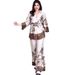Women's Clothing Spring Women's Elegant Two-Piece Set Sexy Print Style Outerwear Top With Skirt Long Sleeve For Formal & Casual_ecoleips.com