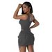 Women's Clothing Casual Jacquard Fabric Bikini Short Skirt Two Piece Set_ecoleips.com