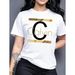 European Size 100% Cotton Calvin Women's Casual Short Sleeve Round_ecoleips.com