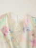 ZA European And American Cross-border 2025 New Summer Women's Fashion Waist-cinching Lace-up Crochet Print Midi Dress_ecoleips.com