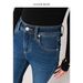 Retro Trend/Four Sided Elastic High Waisted Micro Flared Jeans For Women, Tight Fitting And Hip Lifting To Make Them Look Slimmer_ecoleips.com
