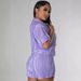 Women's Clothing Summer New Solid Color Wrinkled Casual Two Piece Suit_ecoleips.com