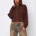 Y00289CM Cross-Border 2025 Autumn New Vintage Long-Sleeve Round-Neck Versatile Cardigan Jacket For Women_ecoleips.com