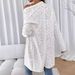 European American Cross-border 2025 Autumn And Winter New Elegant Solid Color Knitted Jacquard Long-sleeve Long Cardigan_ecoleips.com