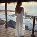 Women's Sexy Deep V Knit Hollow Out Beach Cover Up Maxi Dress – Summer Bikini Swimsuit Cover 2026_ecoleips.com